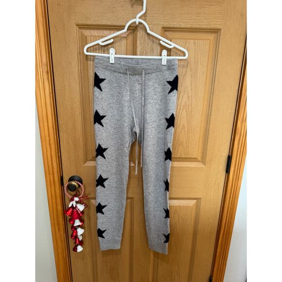 AQUA Cashmere Star Print Jogger Size XS - Picture 2 of 4